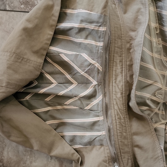 ALEXANDER WANG ASYMMETRIC HEM HOODED TRENCH BADAZZ EUC - Picture 13 of 13